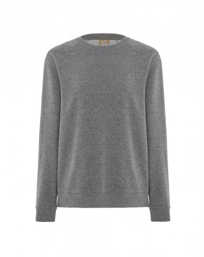 Felpa girocollo unisex Everest Dark Grey Melange
