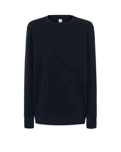 Felpa da donna con scollo tondo Navy