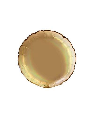 Palloncini Mylar Rotondi Champagne Platino