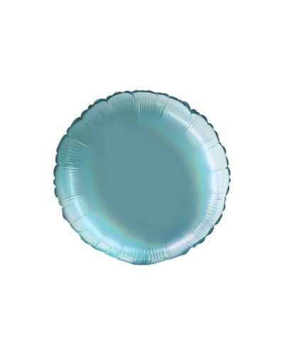 Palloncini Mylar Rotondi Blu Tenerife Platino