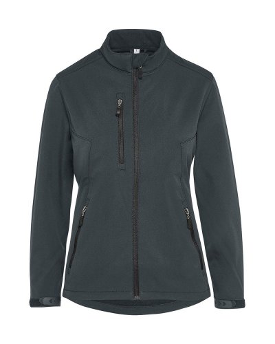 Softshell donna senza etichetta Signature  Charcoal