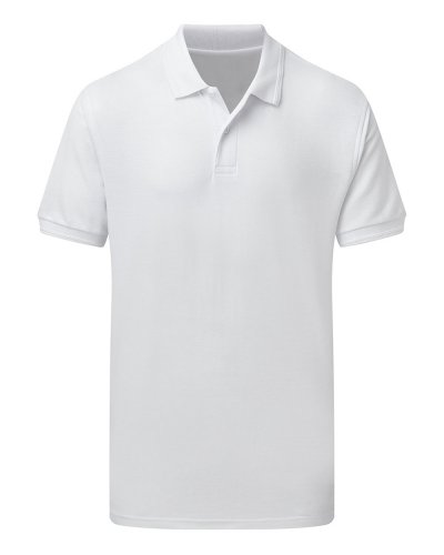 Polo uomo Poly Cotton White