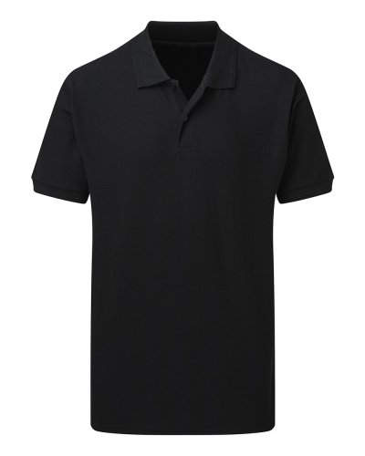 Polo uomo Poly Cotton Black