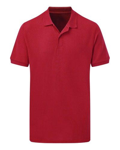 Polo uomo Poly Cotton Red