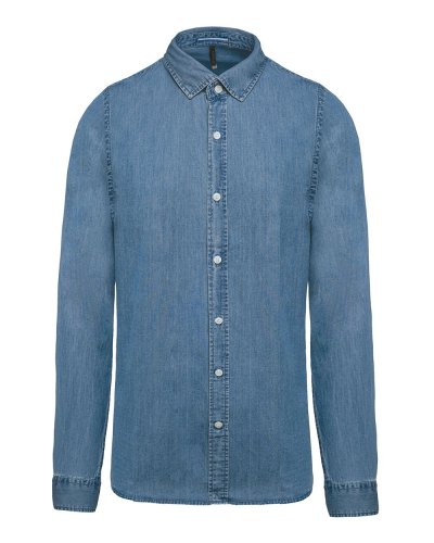 Camicia Denim uomo Chambray Blue