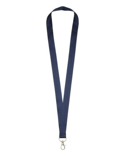 Lanyard Impey con comodo gancio Navy
