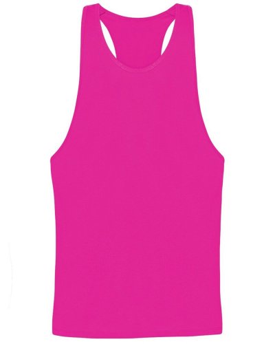 Canotta unisex ideale per sport Holidays Pink Fluo