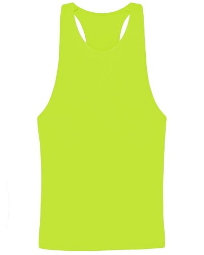 Canotta unisex ideale per sport Holidays Yellow fluo