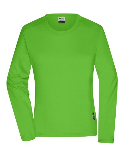 T-shirt donna a maniche lunghe Lime Green