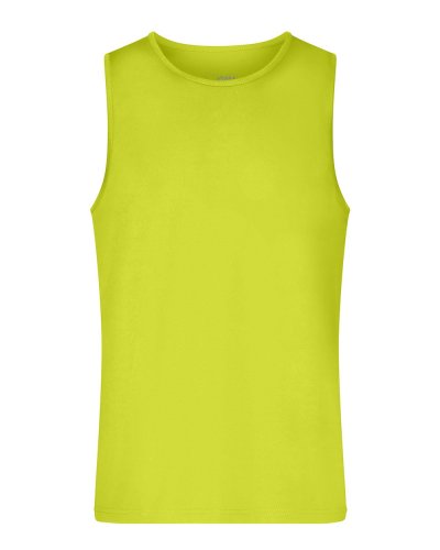 Canottiera funzionale uomo Acid Yellow