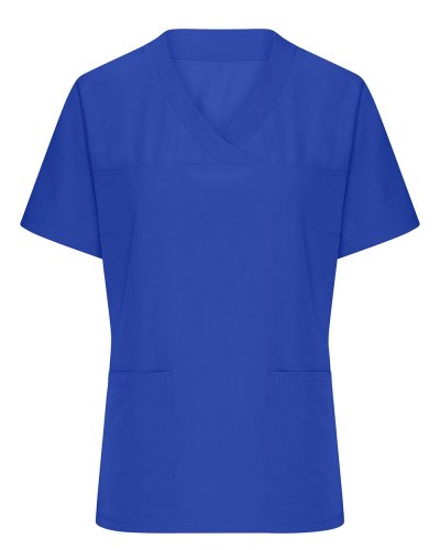 Camice donna elasticizzato con collo a V Royal