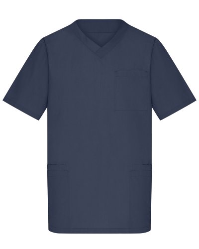 Camice uomo da lavoro con collo a v Kasack Navy