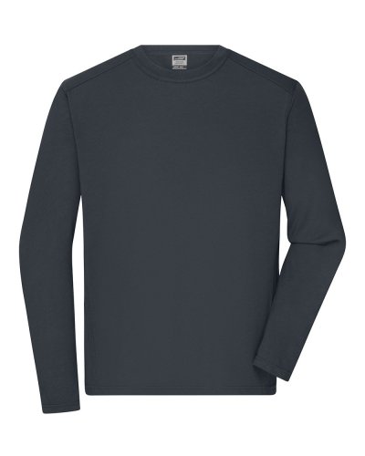 Menâs Workwear-Longsleeve-T Carbon