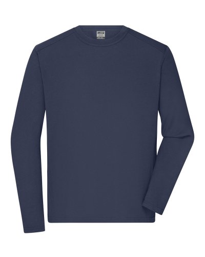Menâs Workwear-Longsleeve-T Navy