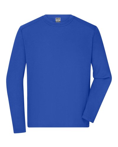 Menâs Workwear-Longsleeve-T Royal