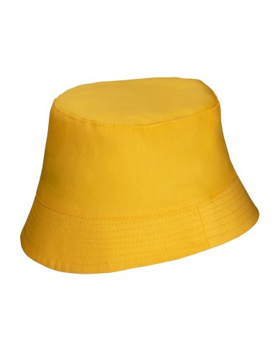 Cappellino miramare tinta unita Giallo