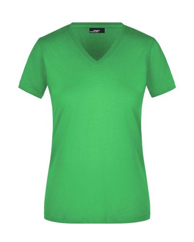 Ladies' Slim Fit V-T Frog