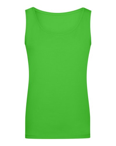 Classica canottiera donna senza maniche James & Nicholson Lime Green