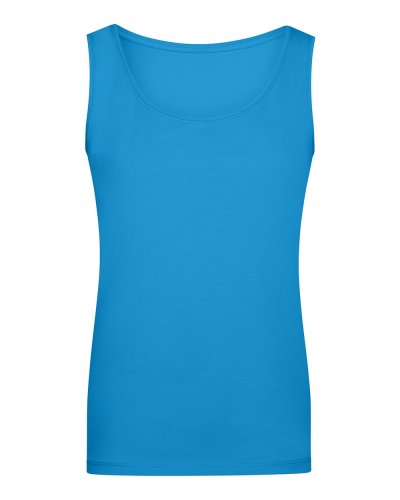 Classica canottiera donna senza maniche James & Nicholson Turquoise