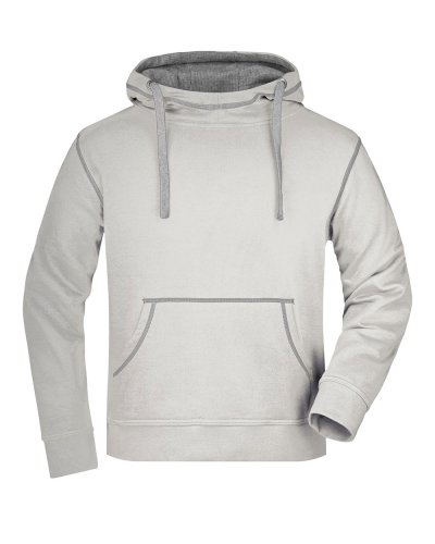 Men's Lifestyle Hoody off-white/grey
