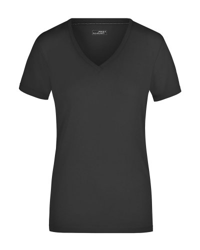 T-shirt donna elasticizzata Black