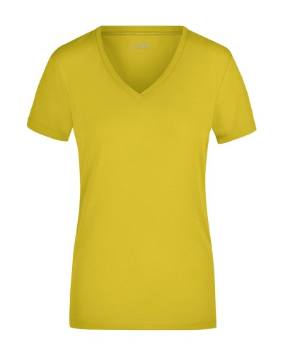 T-shirt donna elasticizzata Yellow