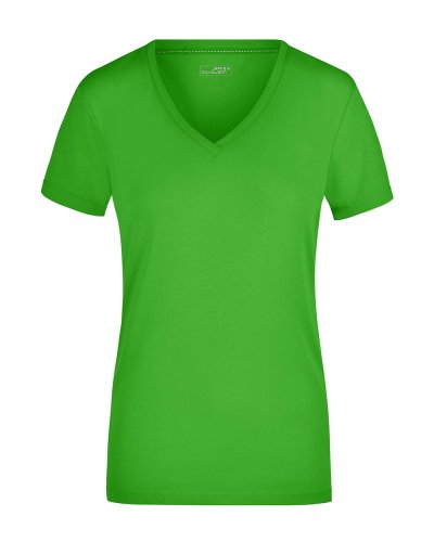 T-shirt donna elasticizzata Lime Green
