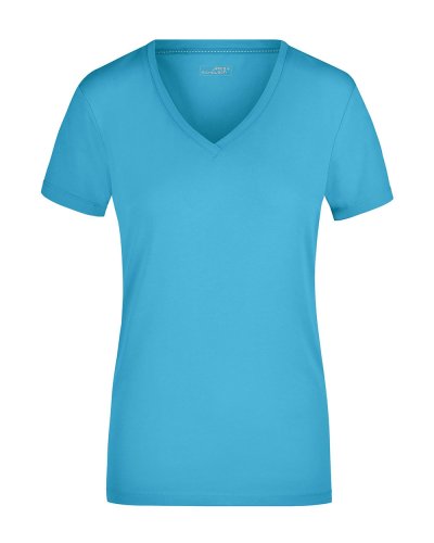 T-shirt donna elasticizzata Turquoise