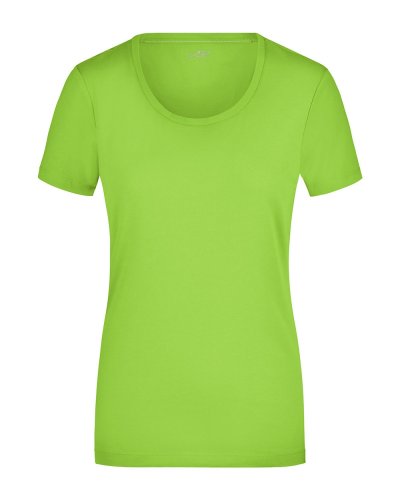 Ladies' Stretch Round-T Lime Green