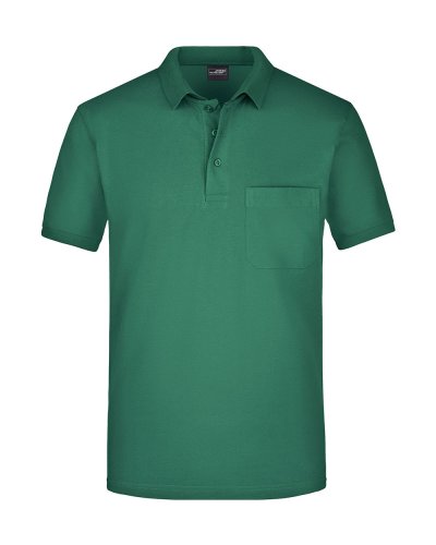 Men's Polo Pocket Dark Green