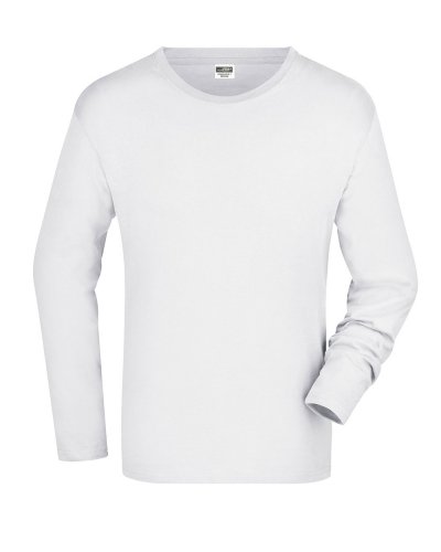 Men's Long-Sleeved Medium White
