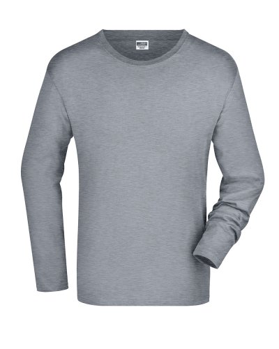 Men's Long-Sleeved Medium Grey Heather