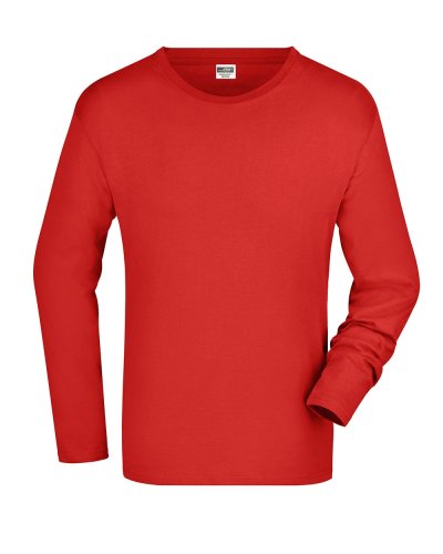 Men's Long-Sleeved Medium Red