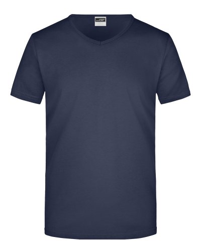 Men's Slim Fit V-T Navy