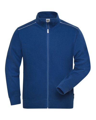 Men's Workwear Sweat-Jacket - Solid Dark Royal