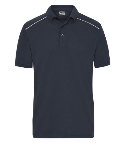 Men's Workwear Polo - Solid Navy