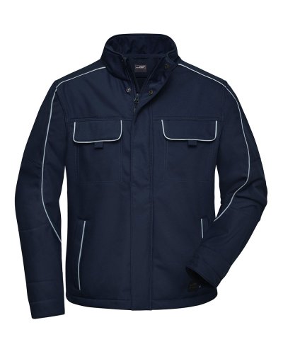 Workwear Softshell Jacket - Solid Navy