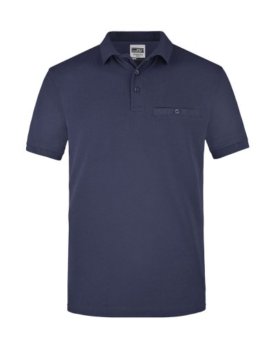 Men's Workwear Polo Pocket Navy
