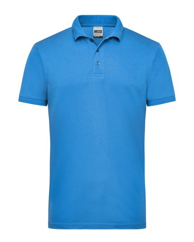 Men's Workwear Polo Aqua