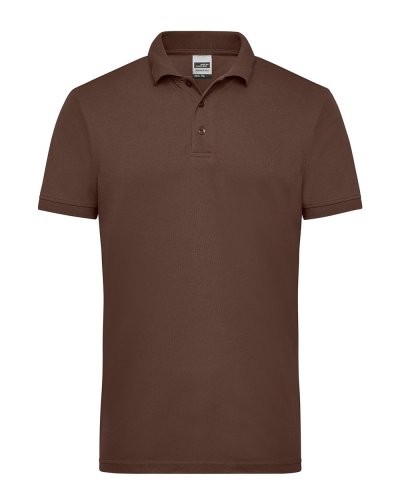 Men's Workwear Polo Brown