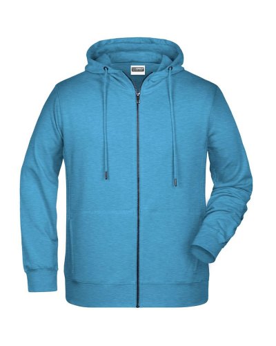 Men's Zip Hoody Glacier Melange