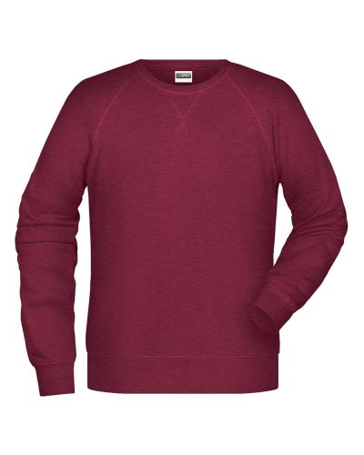 Men's Sweat Burgundy Melange