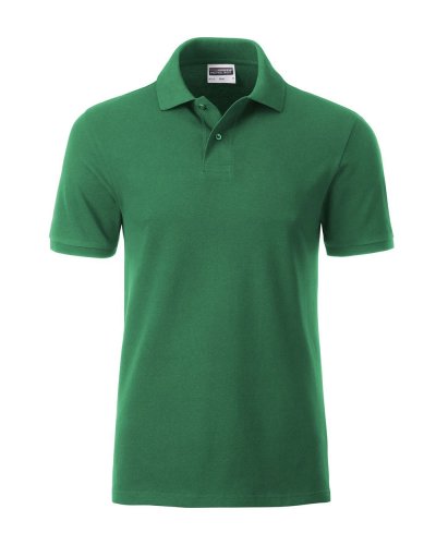 Polo classica da uomo  James & Nicholson Irish Green