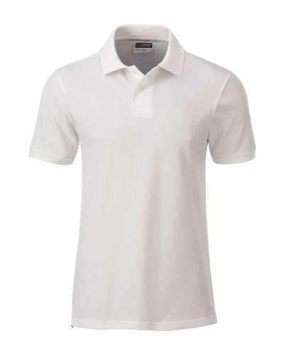 Polo classica da uomo  James & Nicholson Natural