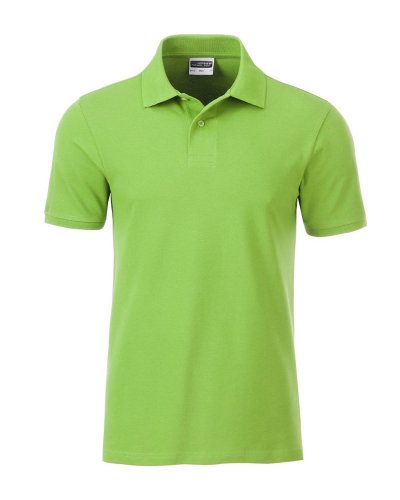 Polo classica da uomo  James & Nicholson Lime Green