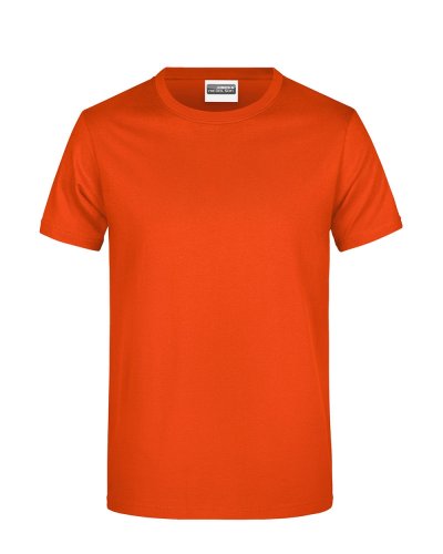 T-shirt girocollo da uomo Orange