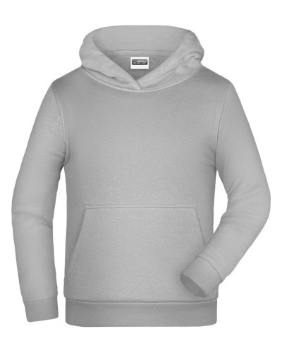 Basic-Hoody Children Ash