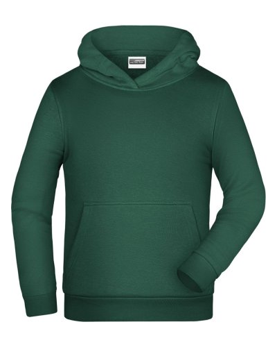 Basic-Hoody Children Dark Green