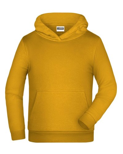 Basic-Hoody Children Gold Yellow