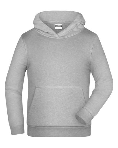 Basic-Hoody Children Grey Heather